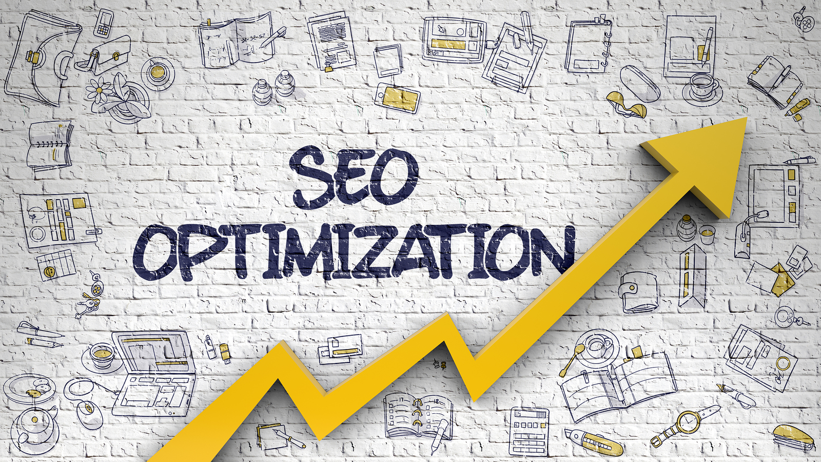 White Brickwall with SEO Optimization